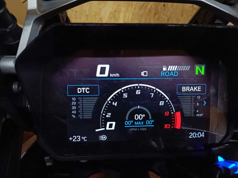 Ativação Menu Sport em TFT motas BMW R1200 R1250 F750 F850