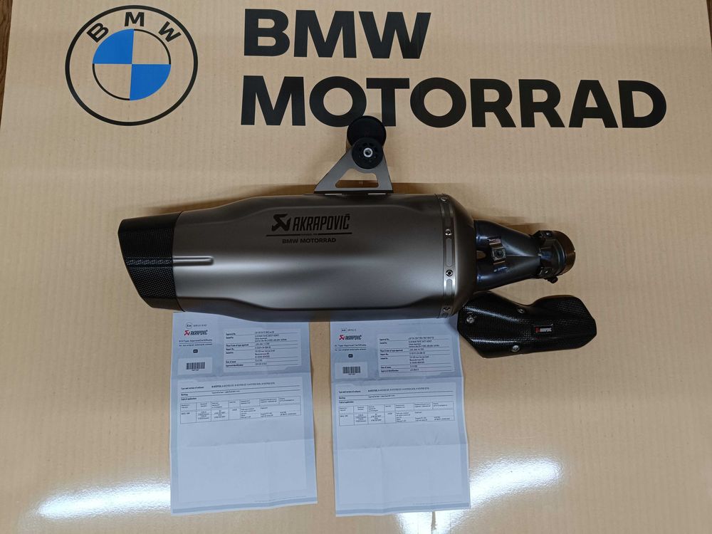 Ponteira Akrapovic BMW R1250 GS GSA Adventure - como NOVA